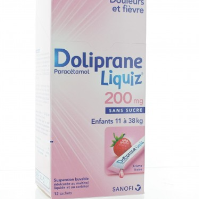 Doliprane 200 mg Suspension