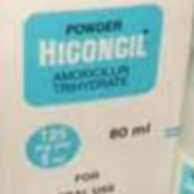 Hiconcil 250 mg/ 5 ml Suspension buvable