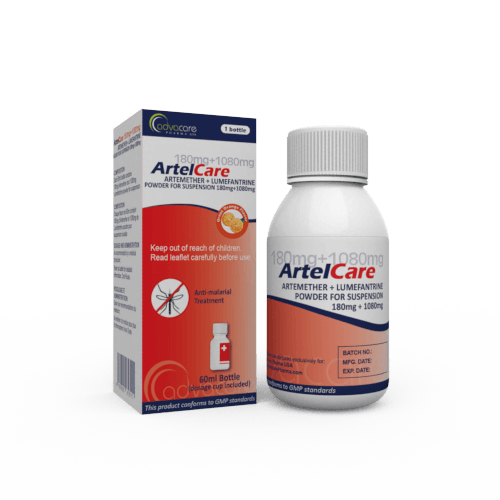 AFRILUME 180MG/1080MG POUDRE POUR SUSPENSION BUVABLE