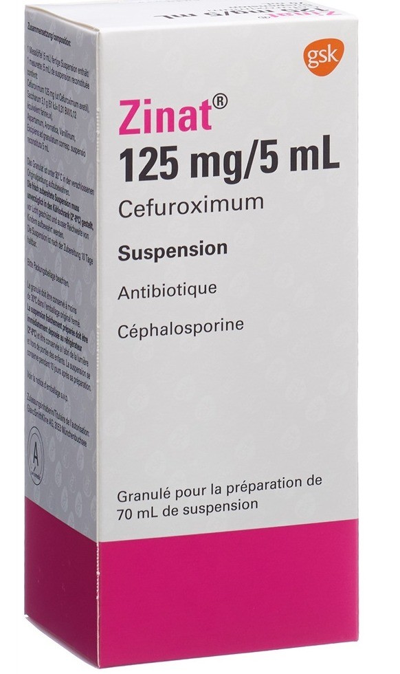 ZINNAT 125 mg / 5 ml