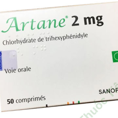 Artane 2 mg