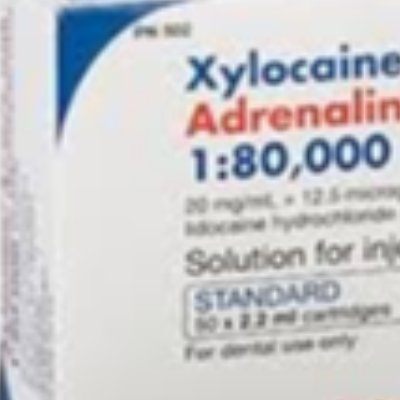 Xylocaine Adrénaline 1%