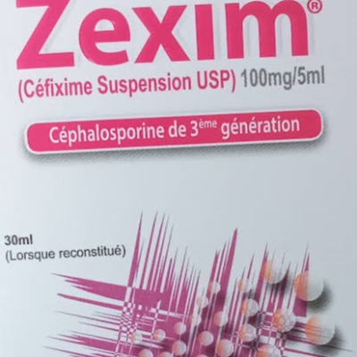 Zexim 100 mg Suspension