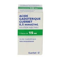 ACIDE GADOTERIQUE 0.5 mmol / ml inj