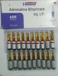 ADRENALINE 1 mg amp. inj.