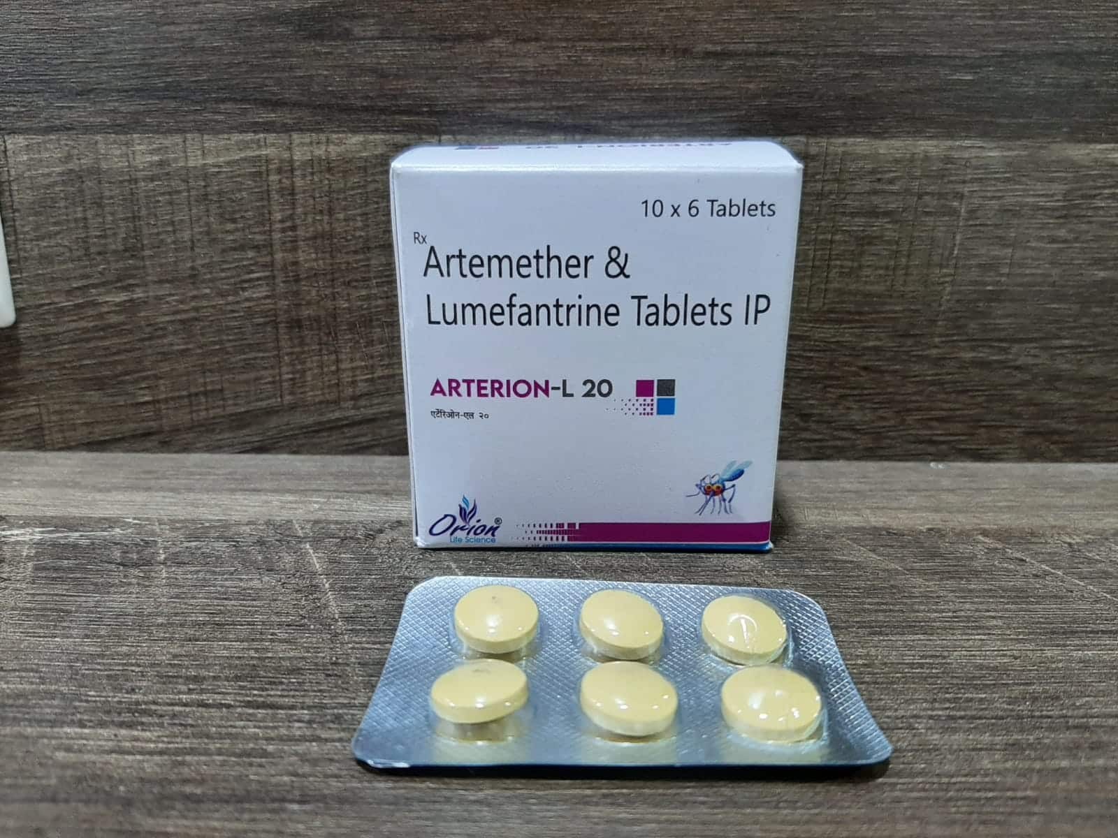 ARTEMETHER/LUMEFANTRINE 20 mg/120 mg comp.
