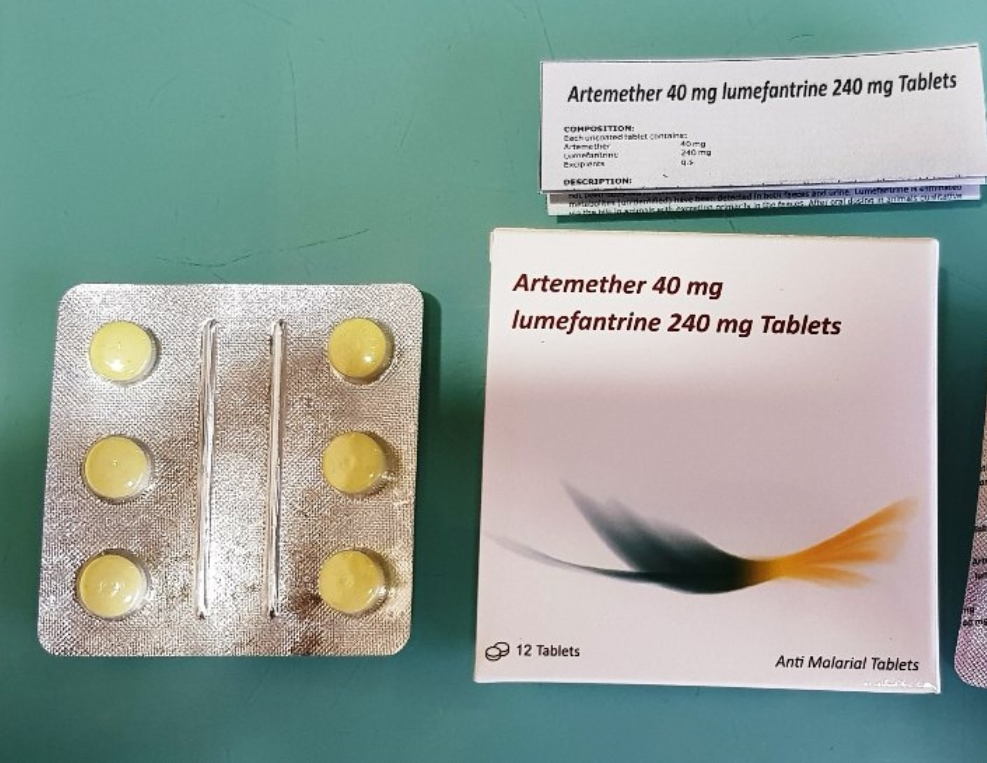 ARTEMETHER/LUMEFANTRINE 40 mg/240 mg