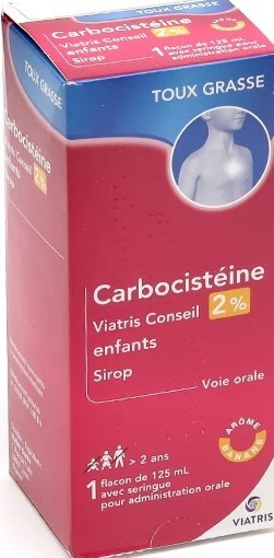 CARBOCYSTEINE 2 % ENFANT 