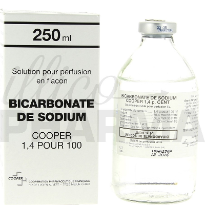 Bicarbonate de sodium 1,4%
