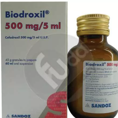 Biodroxil 500 mg/5 ml